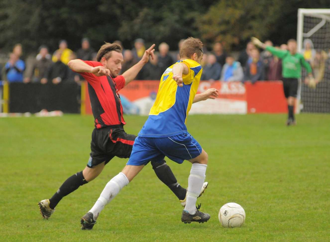 Action from Chatham's FA Cup fourth qualifying round tie against St Albans in 2013-14 Picture: Steve Crispe