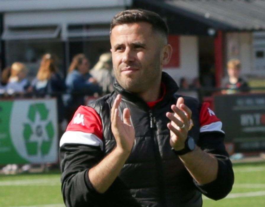 Marcel Nimani has quit as manager of Whitstable Town Picture: Les Biggs