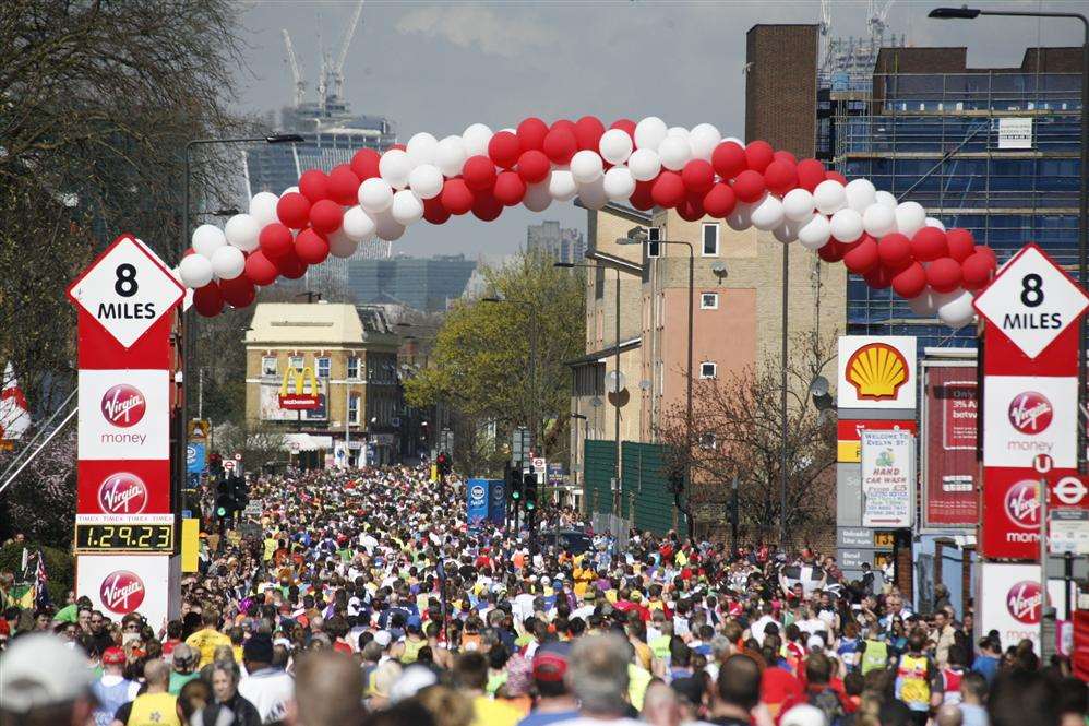 The London Marathon 2013