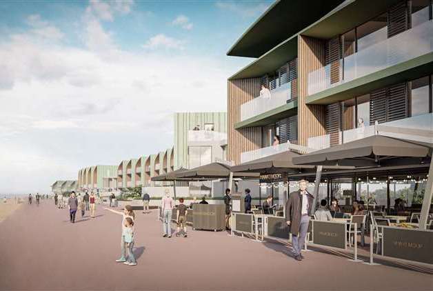 How the planned housing at Princes Parade in Hythe could look