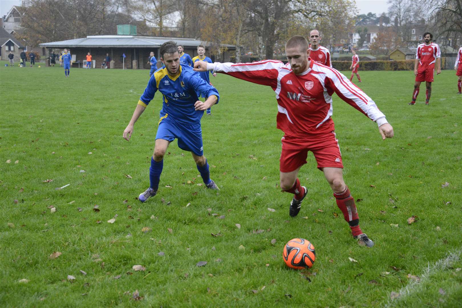 Footballers of all ages use the Tenterden Recreation Ground pitch for home games