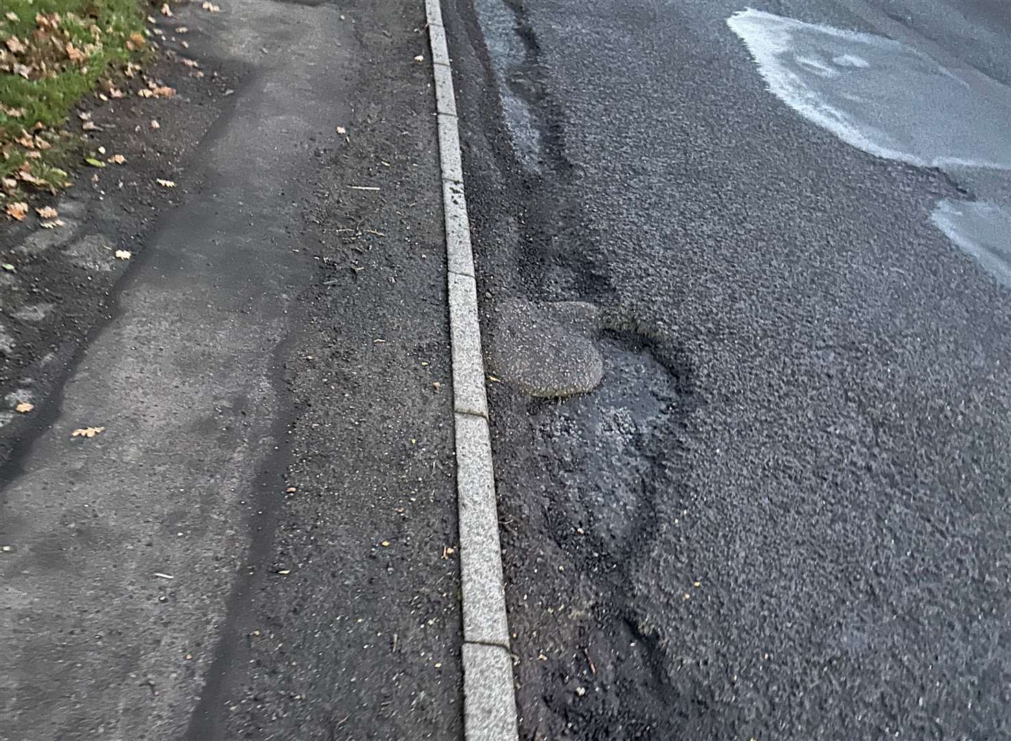 There are concerns the surface will only get worse if KCC does not make repairs soon. Picture: David Ward
