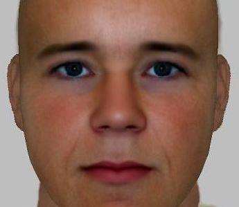 An e-fit of one of the suspects. Picture: Kent Police