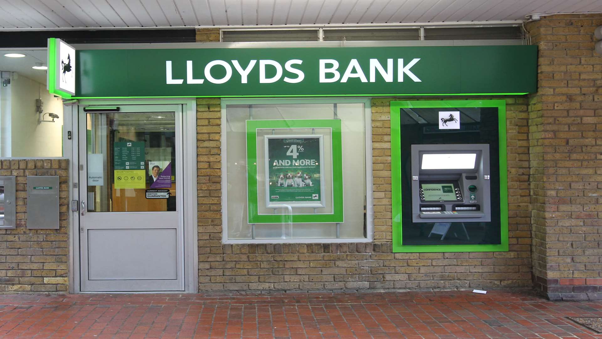 The Lloyds Bank branch in New Ash Green