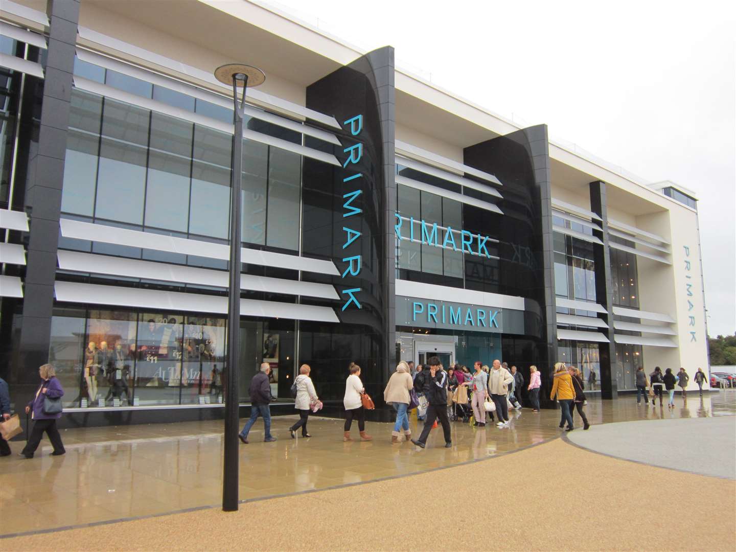 The Westwood Cross store re-opened its ground floor today