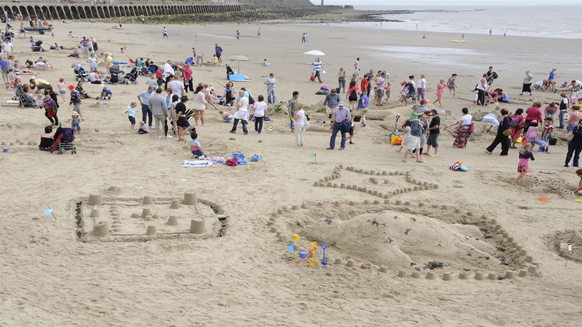 The Sandcastle Competition will be held on Sunday