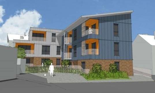 Proposed flats in Drayton Road, Tonbridge, have been described as "ugly"