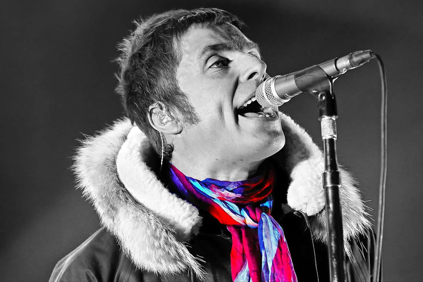 Matt Kent has photographed Oasis frontman Liam Gallagher