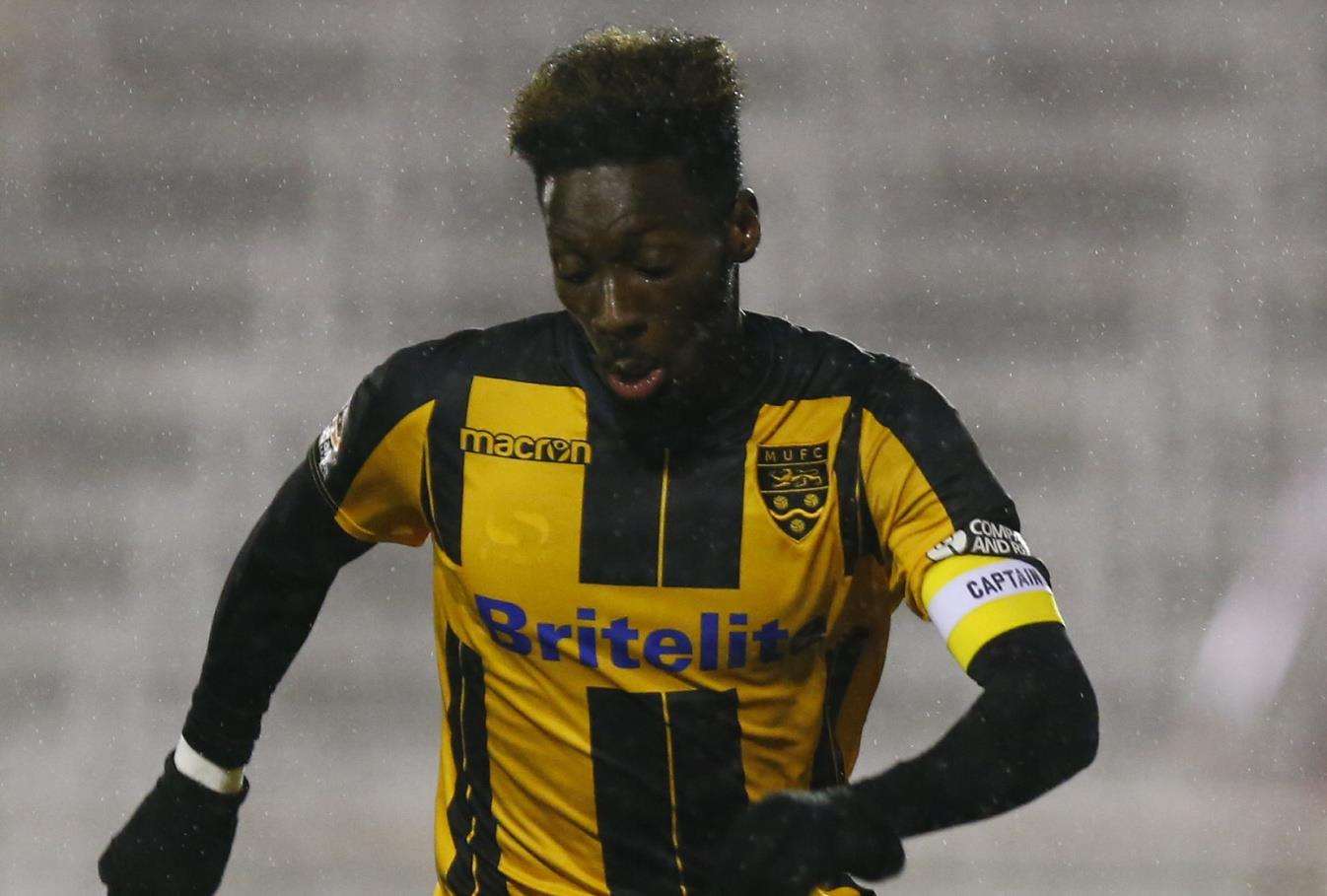 Stones talisman Blair Turgott's evening ended early with a knee injury Picture: Andy Jones