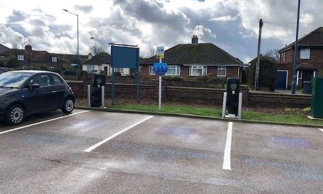 I haven’t visited a pub with electric charging points like this one
