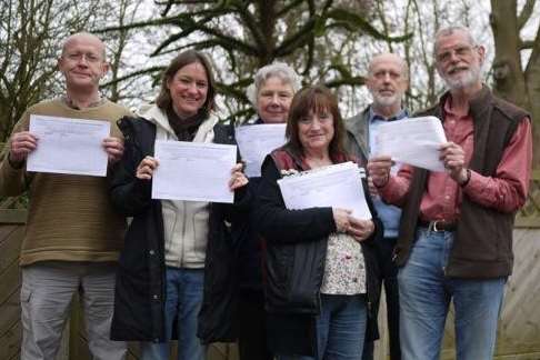 Members of the Campaign for Democracy in the Canterbury District have organised their own petition