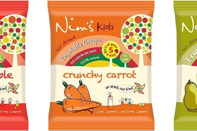 Nim's Fruit Crisps will launch a children's range after raising more than £22,000 in a crowdfunding campaign
