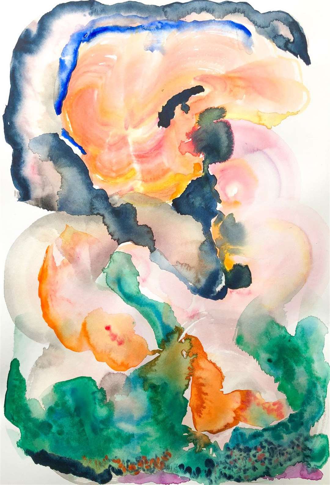 Preternatural Sunset, an example of Stephanie Fuller's 2020 works