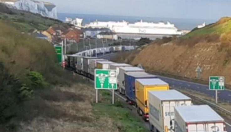 Dover Tap is in operation on the A20. Stock pic