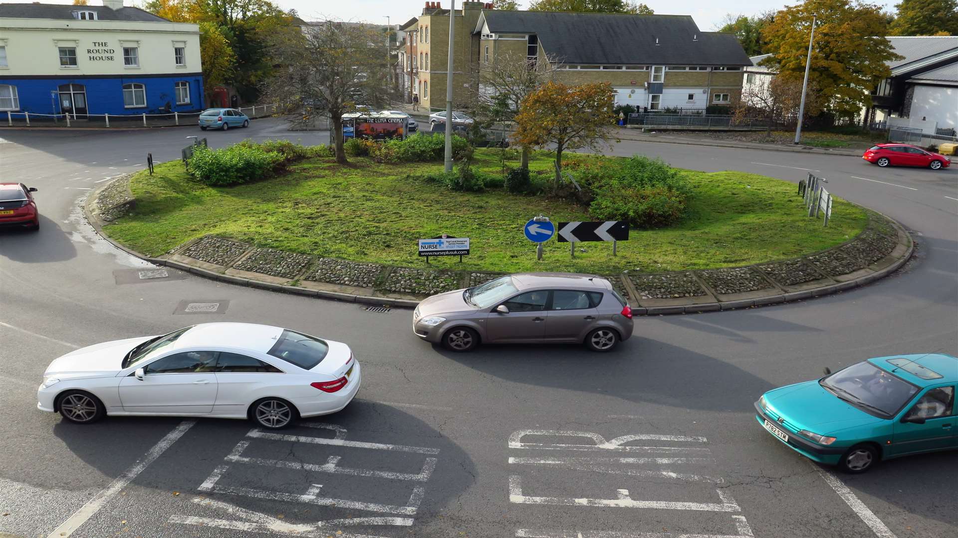 The Wincheap roundabout could be converted into a traffic lights junction
