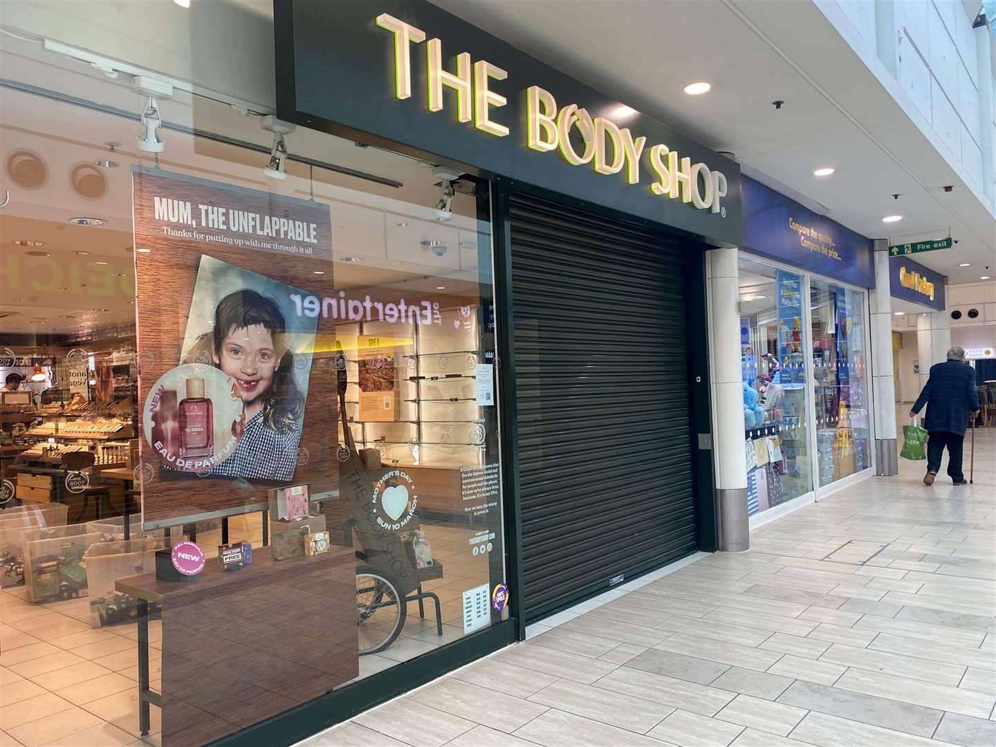 The Body Shop in Ashford's County Square has shut