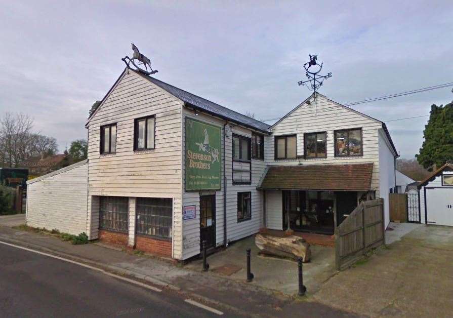 The Stevenson Brothers' current workshop in Bethersden. Photo: Google