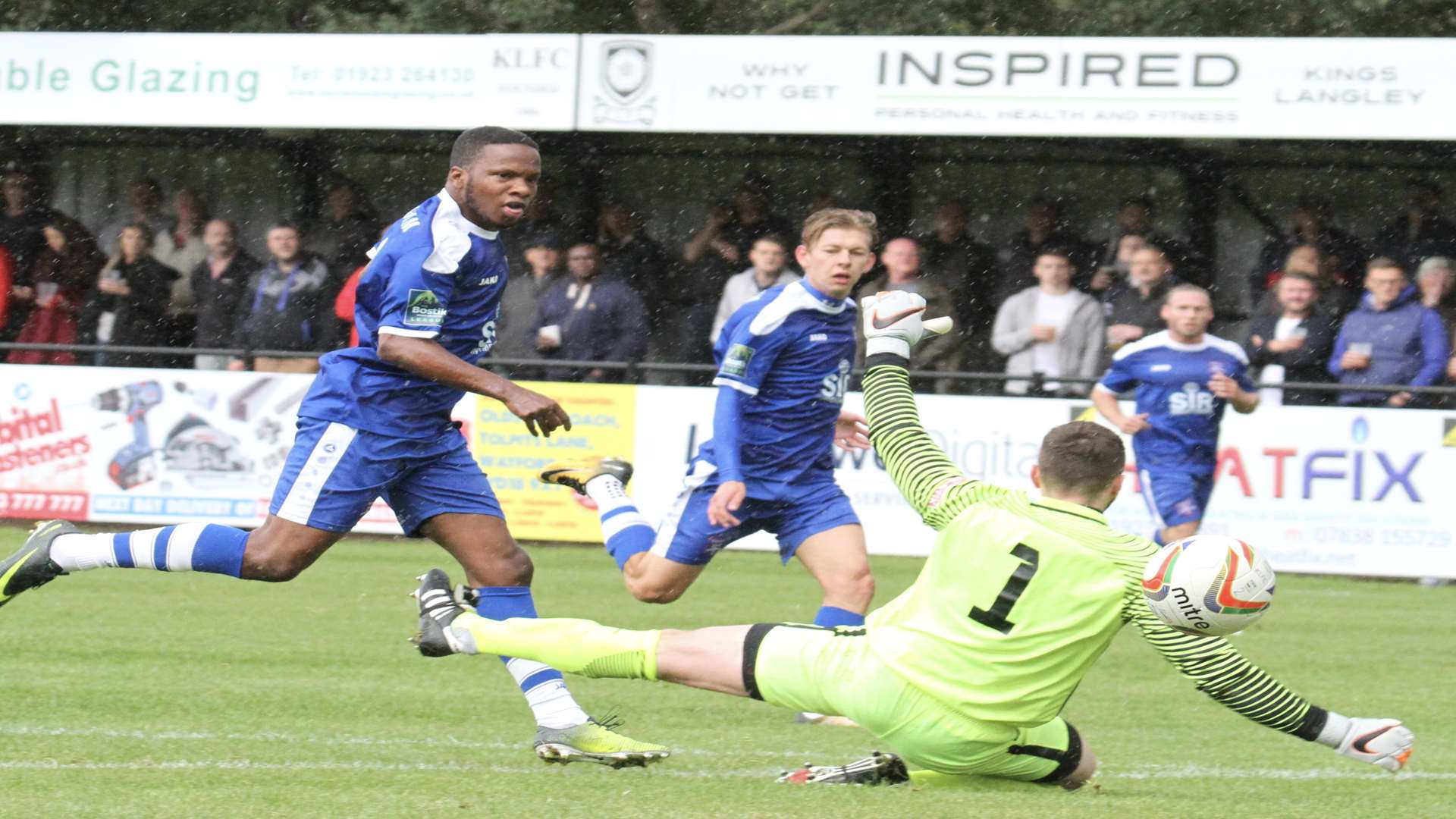 Margate on their way to victory at Kings Langley - they host Herne Bay next Picture: Don Walker