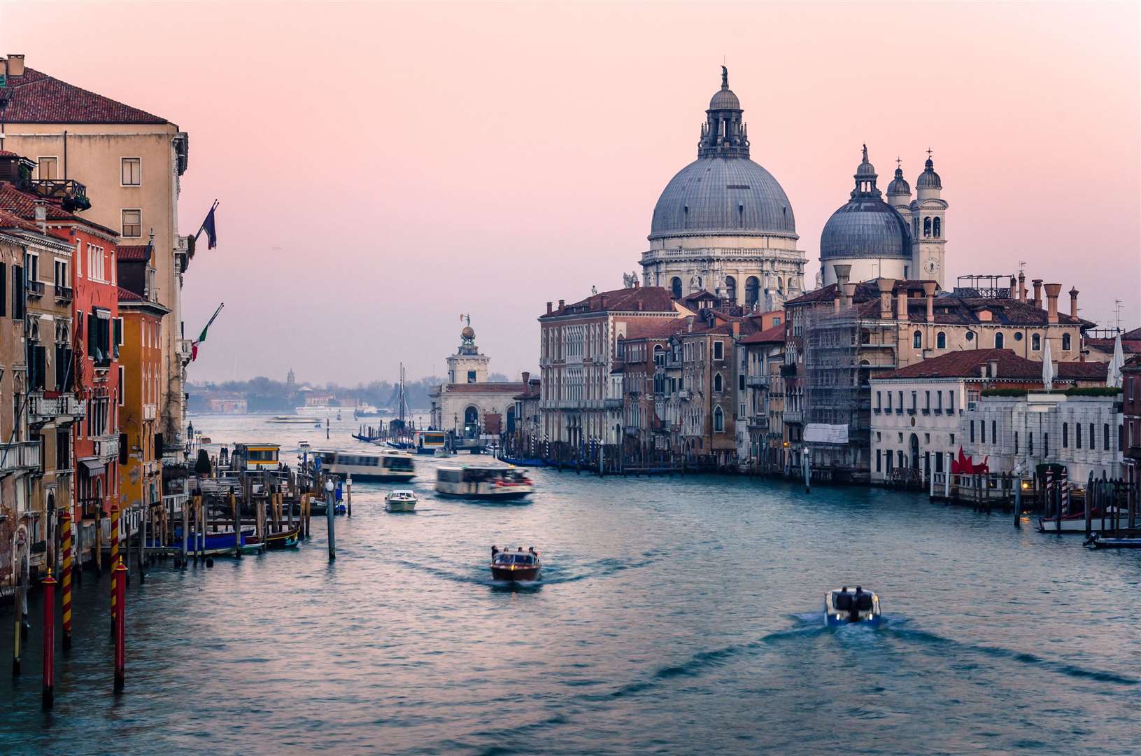 The teachers visited Venice over the half-term break