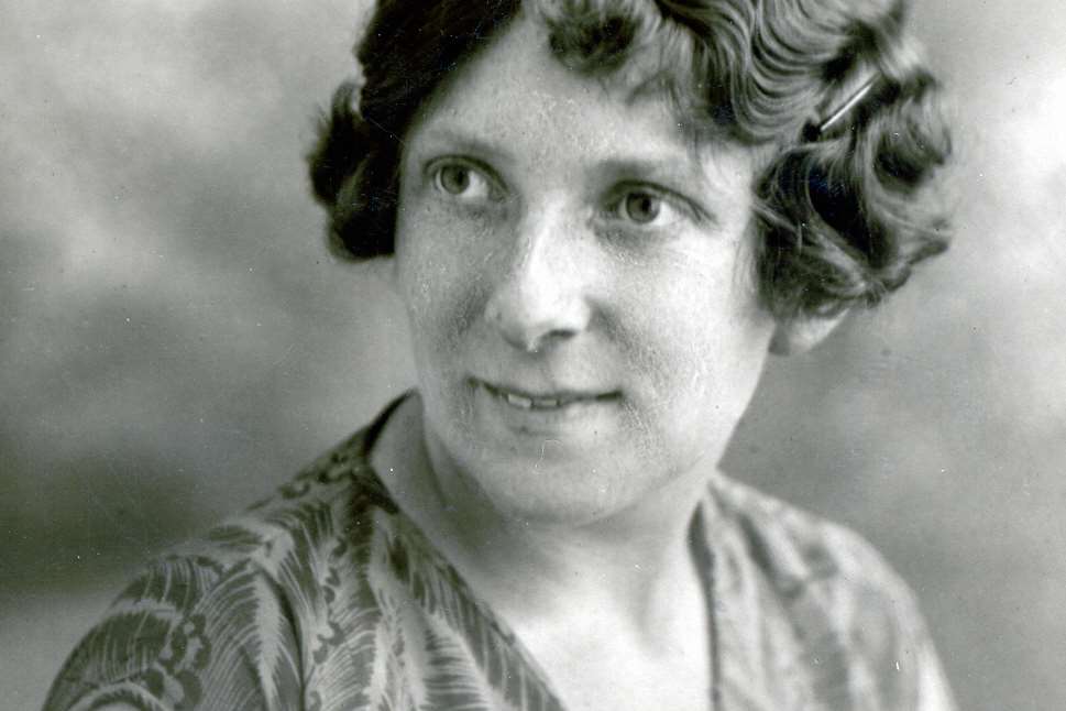 Sutton Valence woman Vera Pigott, pictured at 25