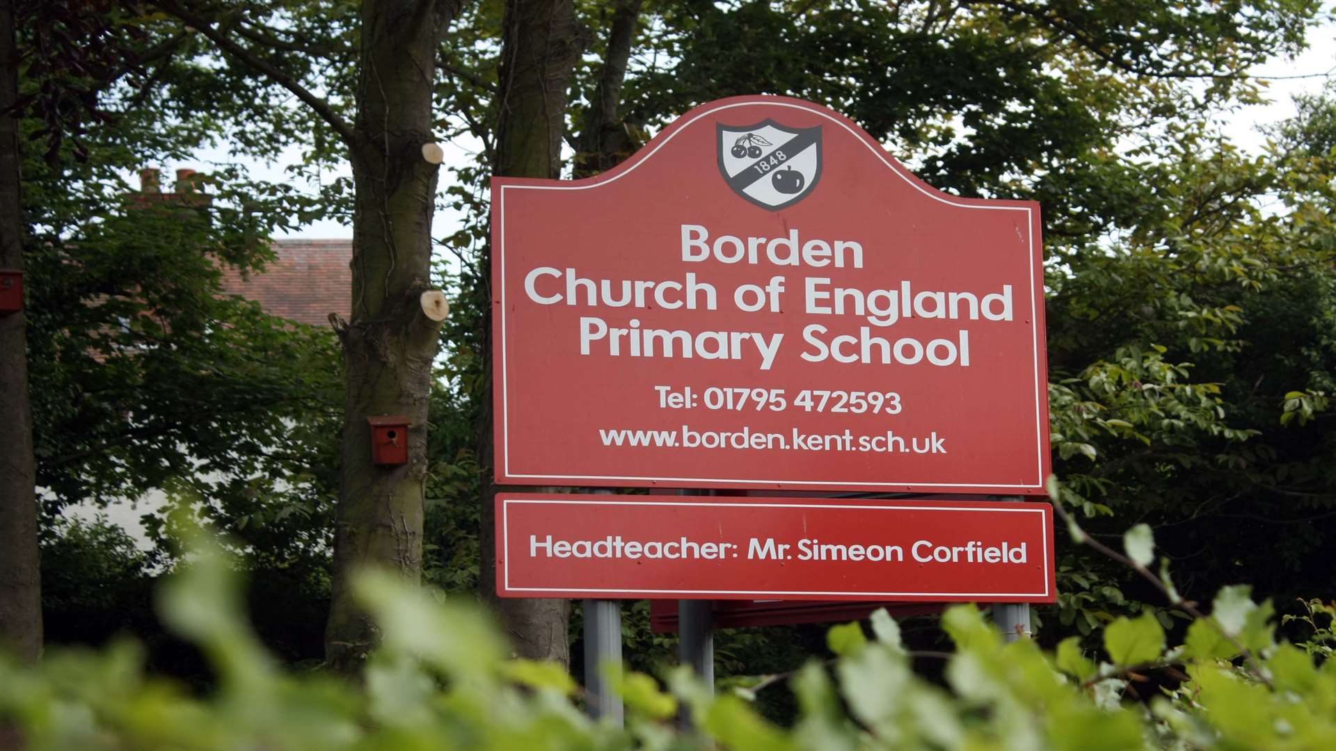 Borden C of E primary issued a warning letter to parents yesterday