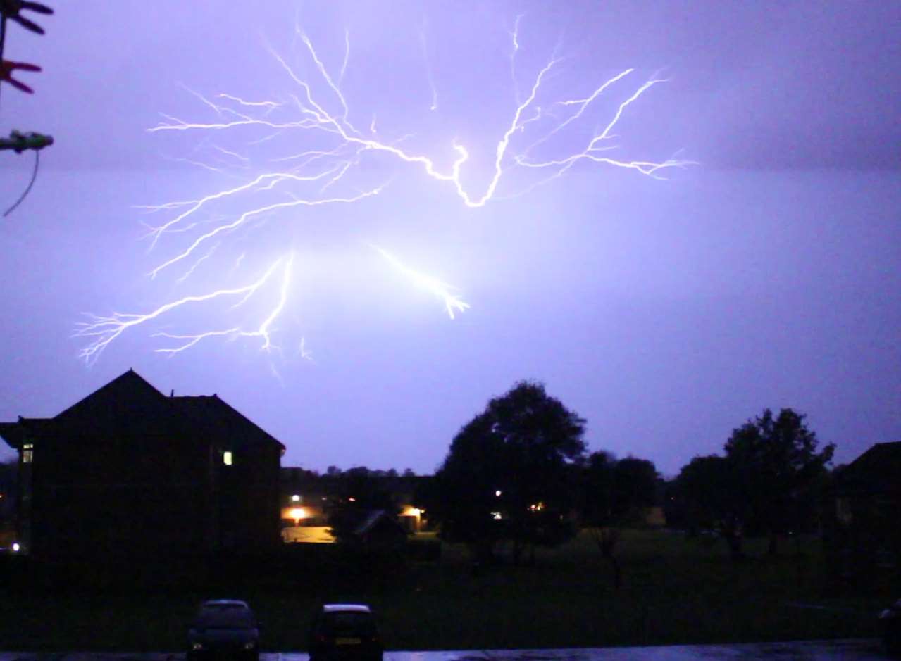 Storms have hit Kent this morning. File picture: Nicholas Harper