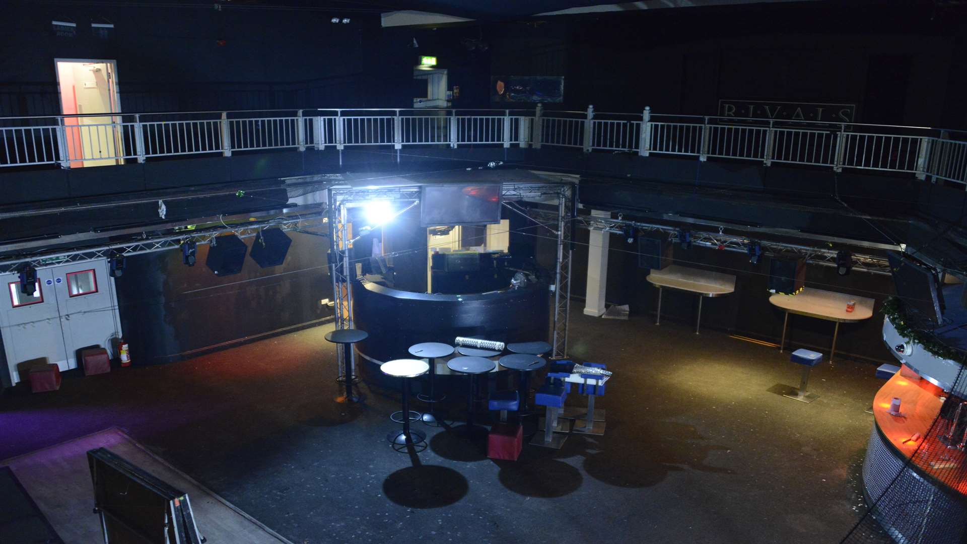Deal Rivals Night Club to get a make over, View to the main bar and DJ booth Picture: Paul Amos