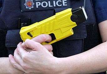 Around 1,500 police officers in Kent will soon be armed with tasers
