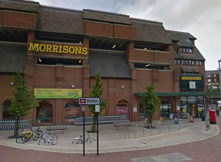 Morrisons supermarket in Vale Road