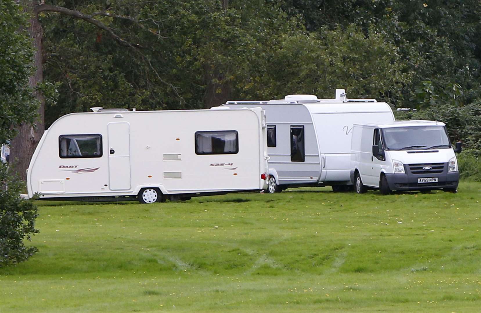 There is a shortage of gypsies and traveller pitches in the county. Picture: Andy Jones