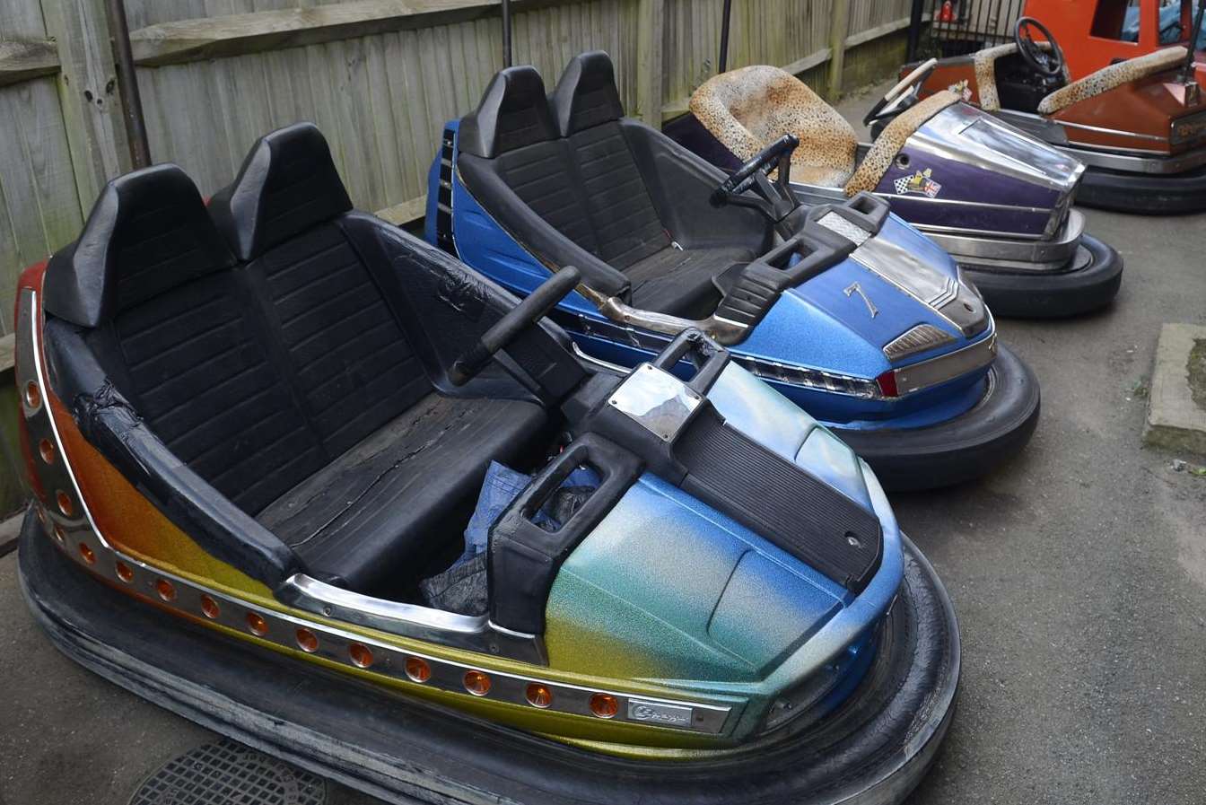 Just some of the dodgems collected by Peter Ward. Picture: Chris Davey