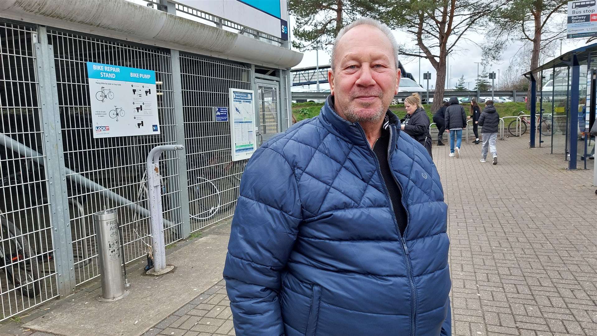 Rodney White, 70, from Beaver Lane said the attraction of moving to Ashford was going now it has lost its international rail link