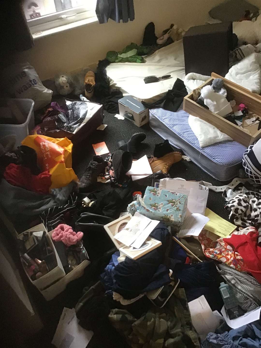 The home of a deceased horder, which the firm was asked to clean