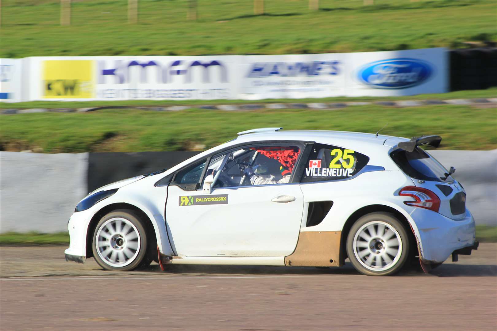 Jacques Villeneuve has tested at Lydden this year - but won't return. Picture - Joe Wright