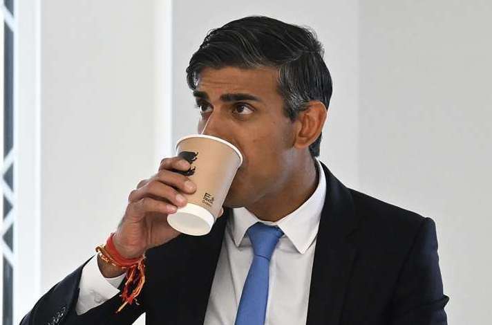 Rishi Sunak was quizzed about his Eat Out to Help Out scheme. Picture: Justin Tallis/PA