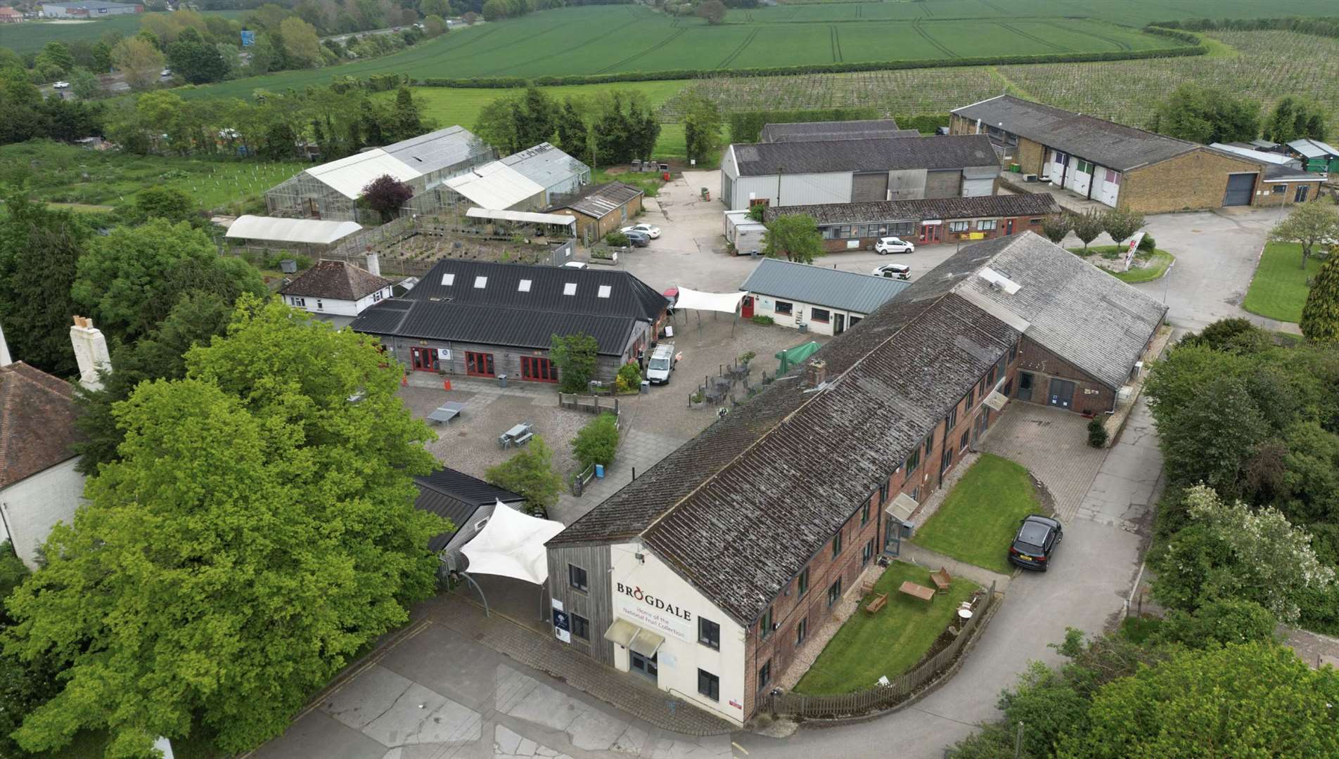 Brogdale Farm has been sold off as part of a multi-million pound deal. Picture: George Webb Finn