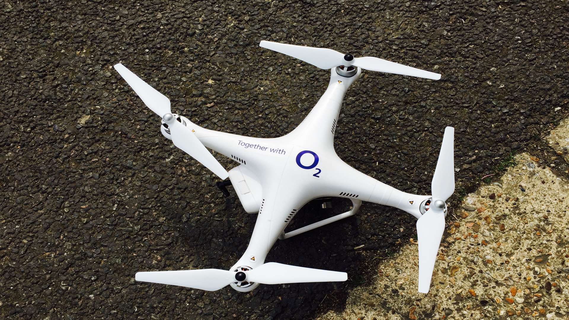 The drone donated to NSARDA by O2