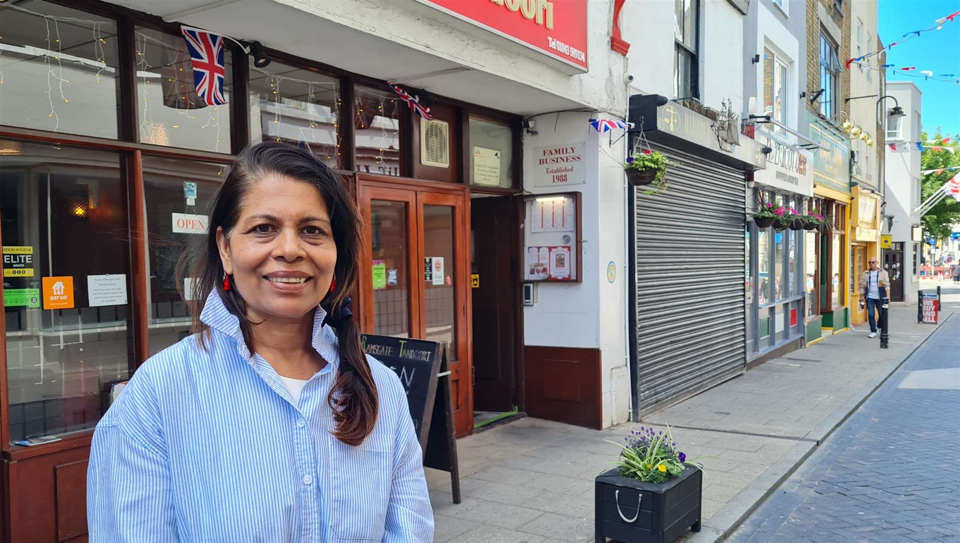 Mayor of Ramsgate and Indian restaurant owner Raushan Ara