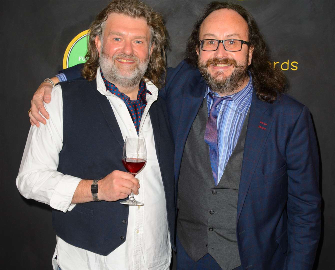 Si King and Dave Myers, The Hairy Bikers, will be on stage in Kent Picture: PA Photos