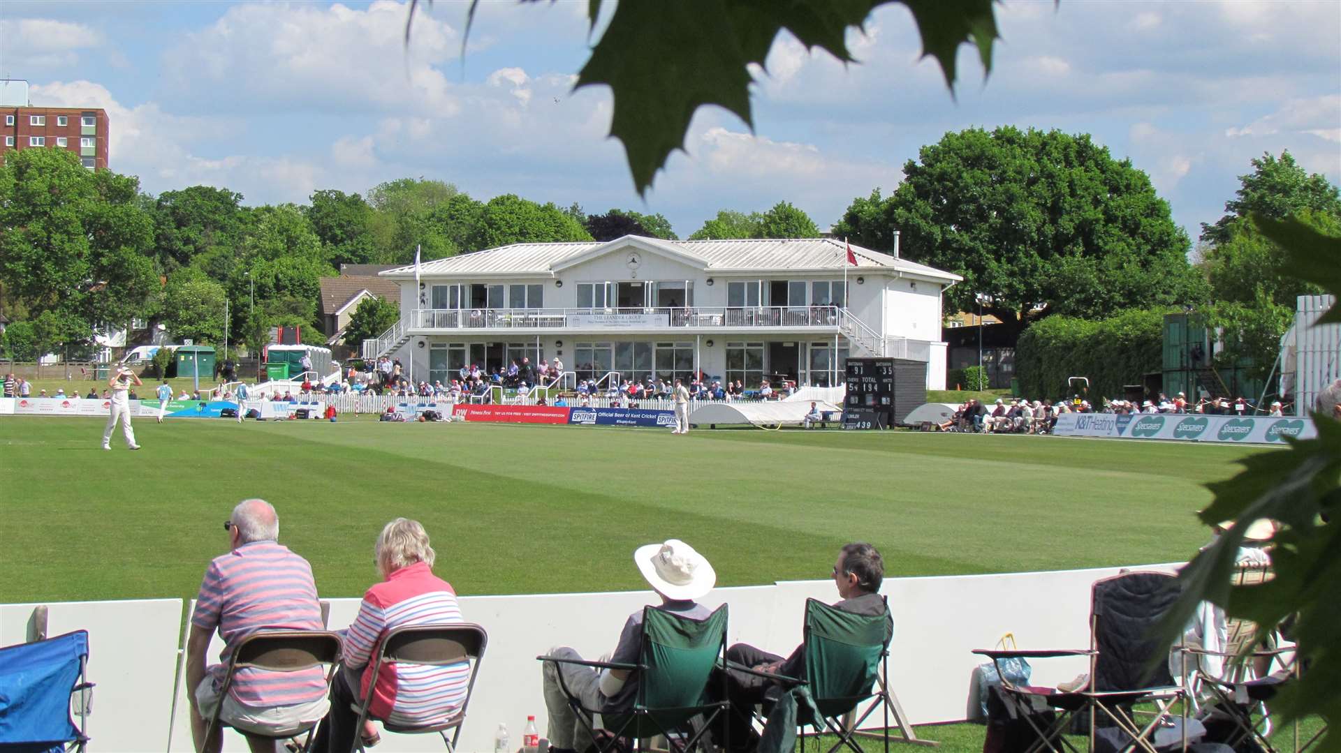 Beckenham cricket ground pictured in 2019. Picture: Peter Francis/Kent County Cricket Grounds by Howard Milton and Peter Francis