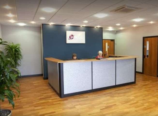 The reception at Go Response's Sittingbourne offices. Picture: Go Response