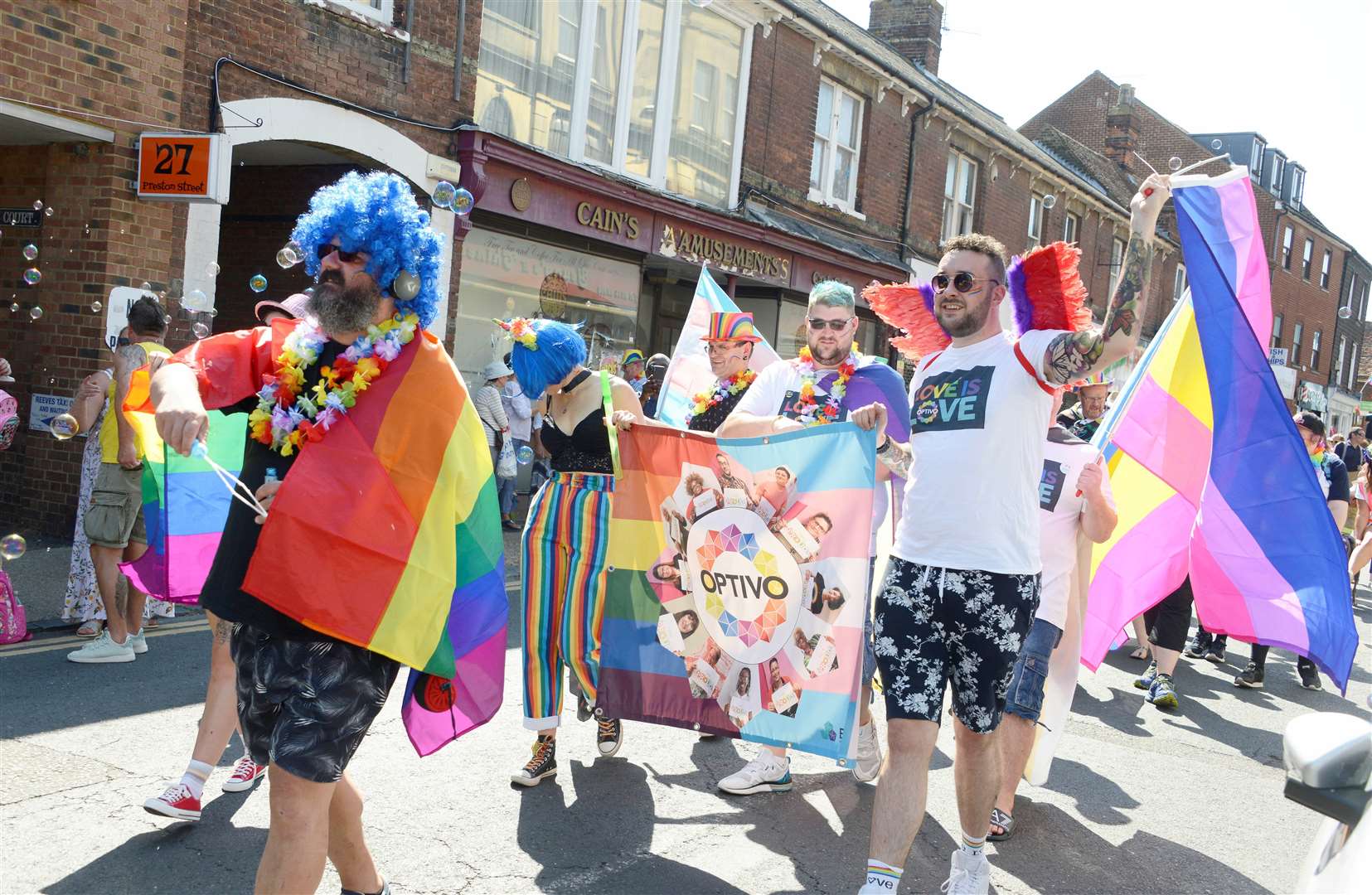 Swale Pride, which began in Faversham, will take place in Sheerness this year. Picture: Paul Amos