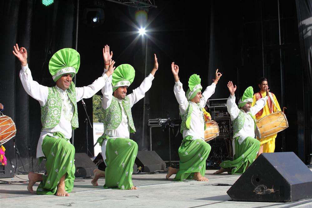 Four by Four Bhangra at last year's Mela