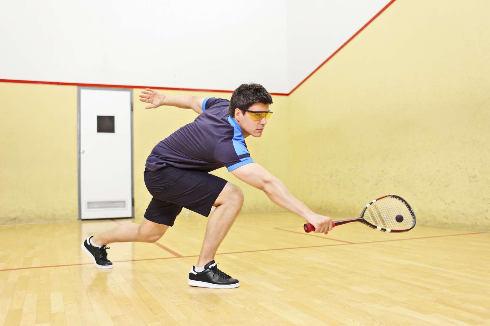 You need to be fit to try your hand at squash... and we don't mean the cordial