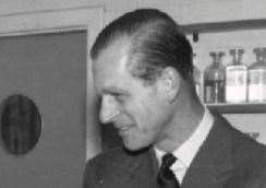 Prince Philip the Duke of Edinburgh at Wye College near Ashford, 1958, a couple, of years after the award scheme began. File picture