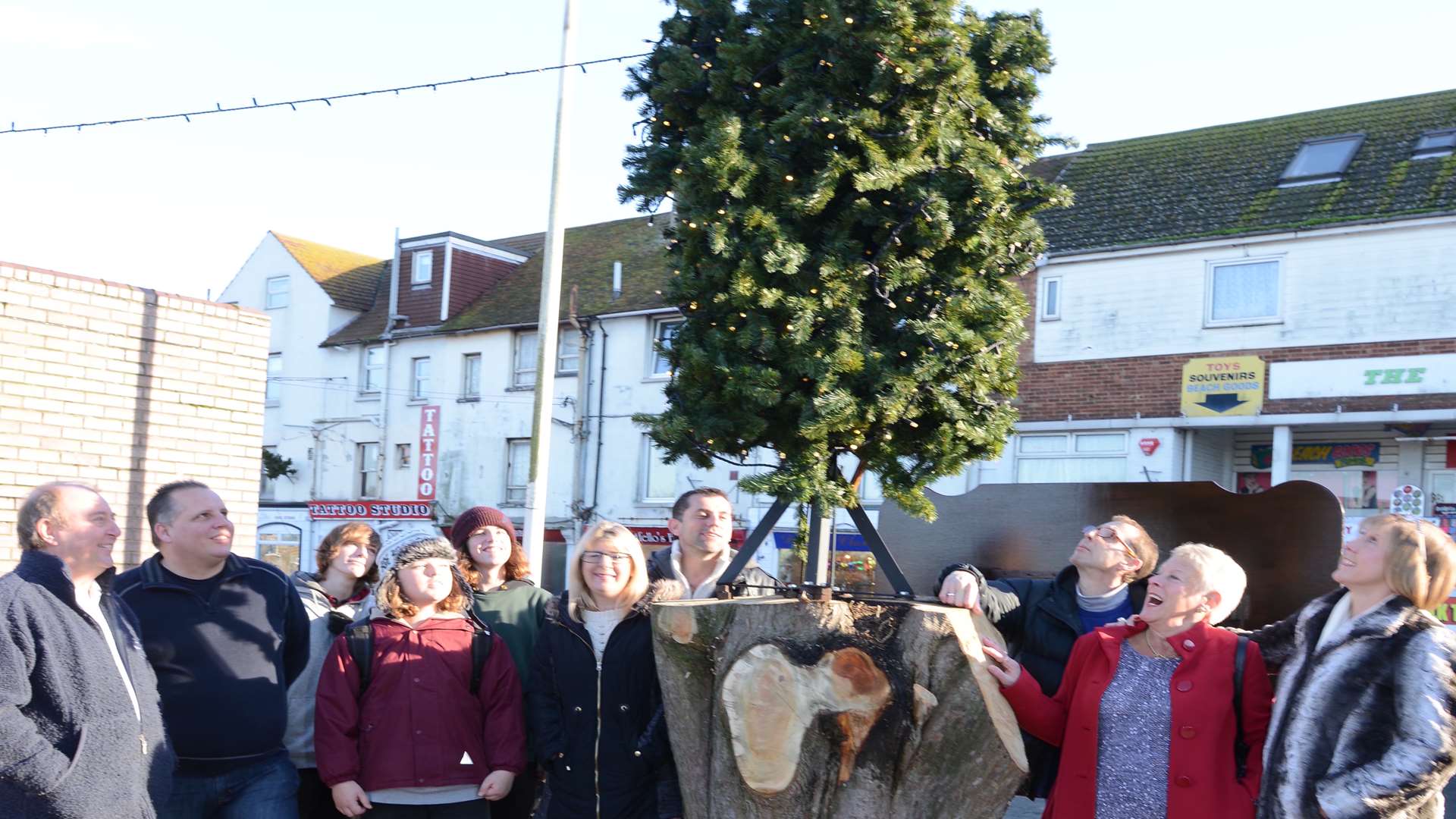 Dymchurch villagers were unhappy with their tree. Picture: Gary Browne