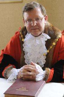 Cllr Ted Watt-Ruffell, the Mayor of Margate