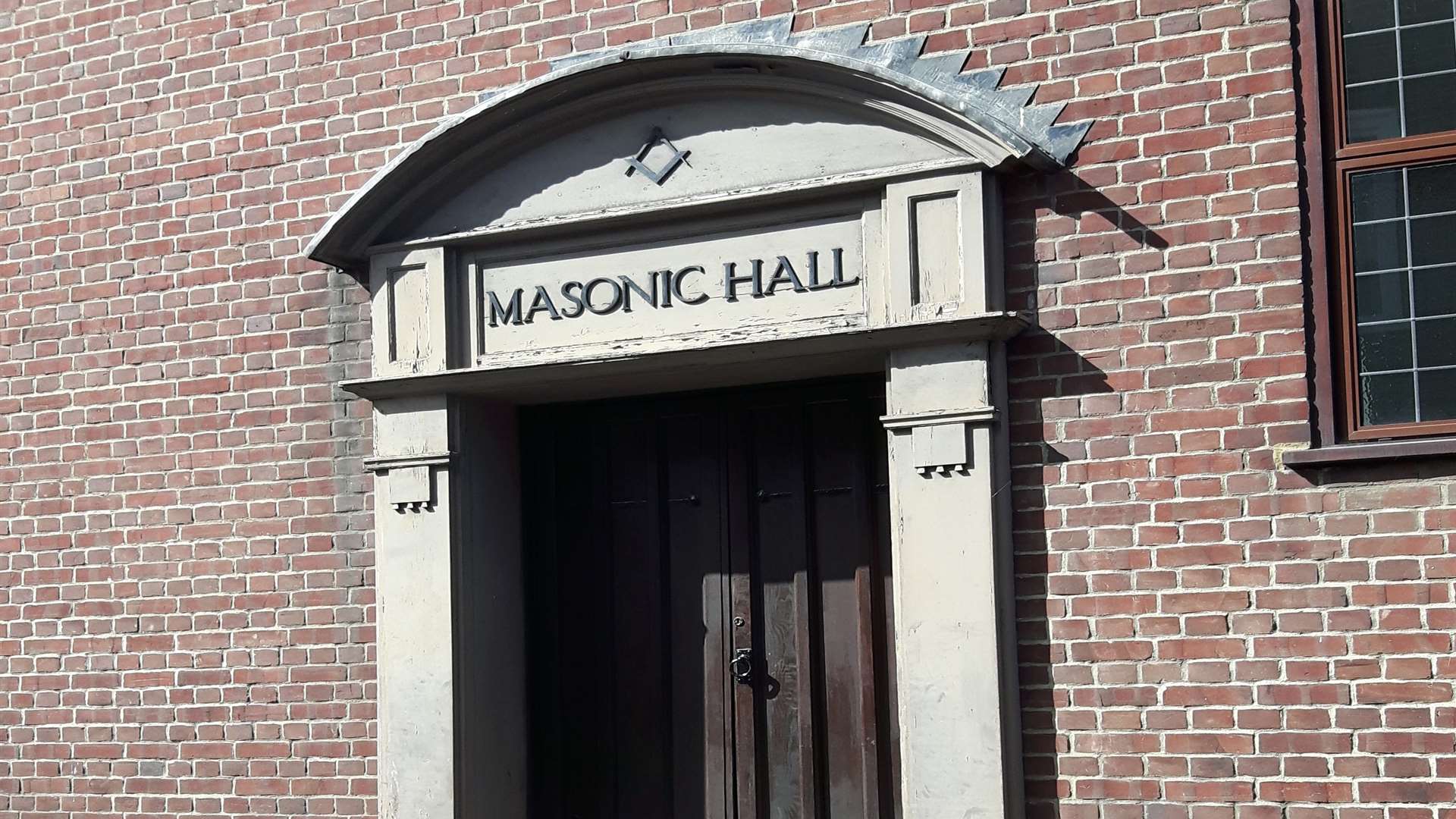 The Masonic Hall in Sandwich
