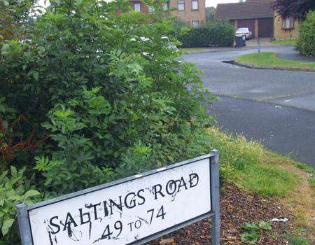 Saltings Road in Snodland