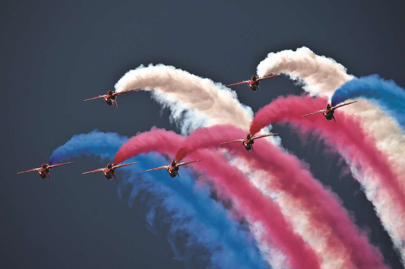 The Red Arrows will be in action